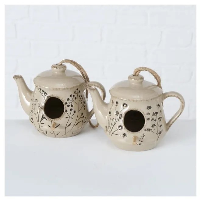 Porcelánová vtáčia búdka Botanico - Boltze