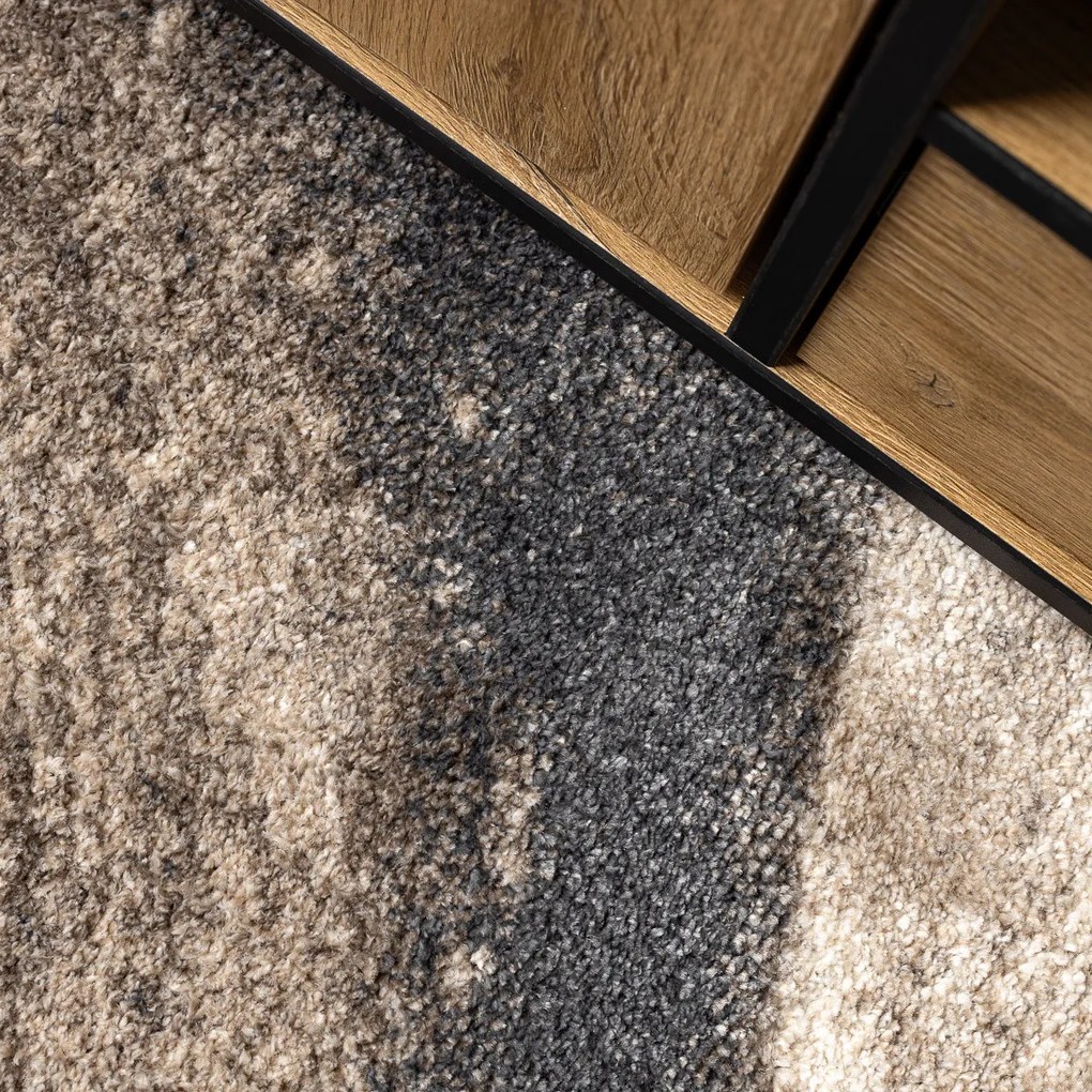 Dywany Łuszczów, Kusový koberec Fusion 9612 cream/beige, 120x170, béžová, kancelária