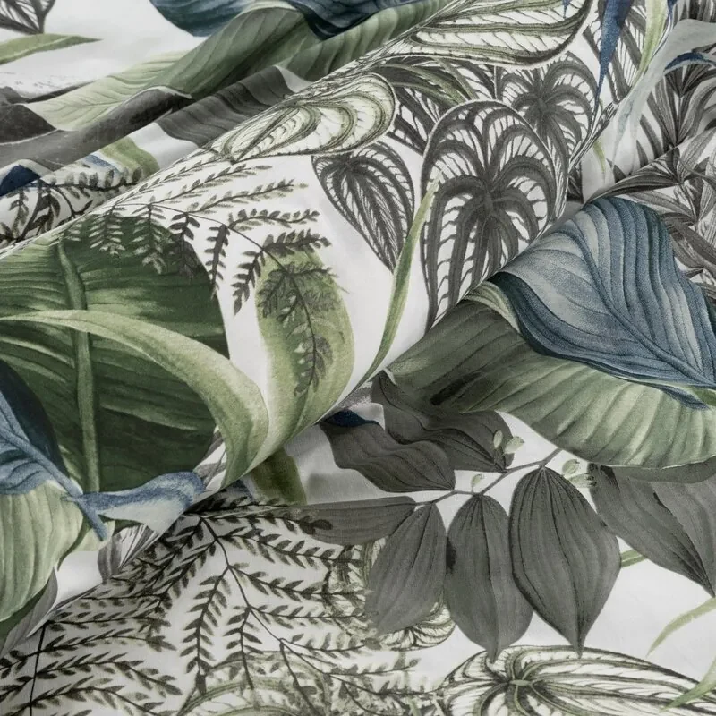 Dekorstudio Posteľné obliečky DAVOS v zelenej farbe Rozmer posteľných obliečok: Šírka x Dĺžka: 160x200cm + 2 ks 70x80 cm