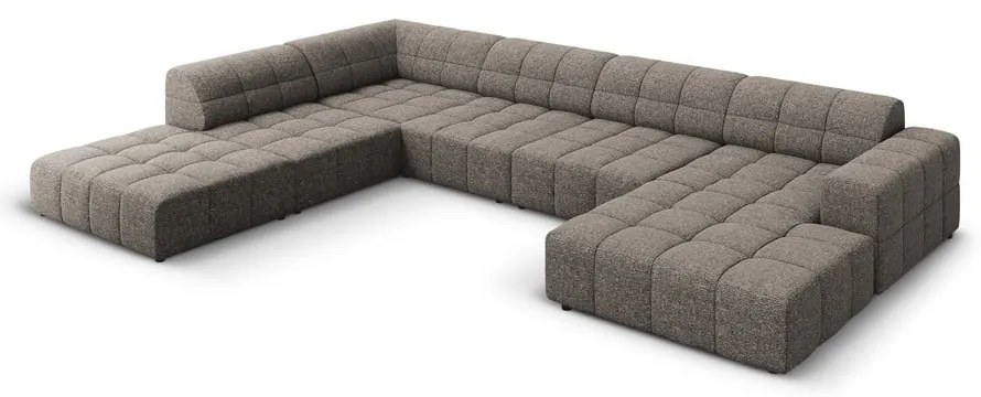 Tmavosivá rohová pohovka (ľavý roh/do tvaru "U") Chicago – Cosmopolitan Design
