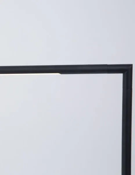 LED stolová lampa Raccio čierna