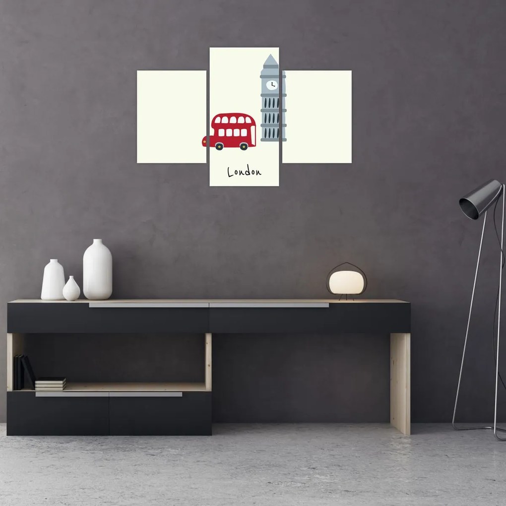Obraz - Mestá Európy N⁰3 (90x60 cm)
