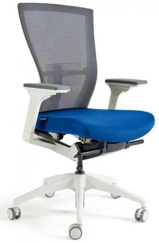 OFFICE PRO bestuhl -  bestuhl Kancelárska stolička MERENS WHITE BP modrá