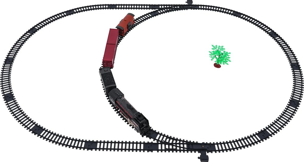 Ramiz Retro vláčik so svetelnou, zvukovou a dymovou funkciou 138cm