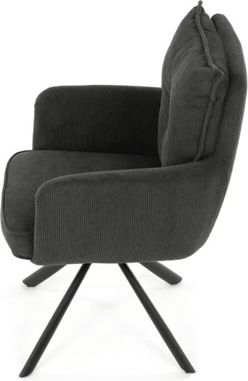 Jedálenská stolička sivá HC-X1128 GREY2