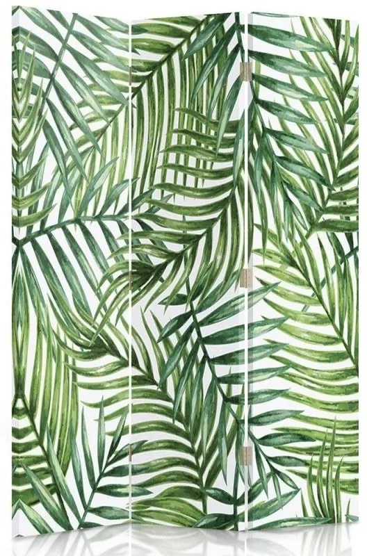 Gario Paraván Kompozícia palmových listov Rozmery: 180 x 170 cm, Prevedenie: Otočný paraván 360°