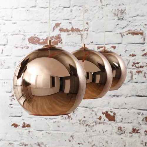 Luster 81-28 3L Globe Cooper - PRODUKT JE SKLADOM - 2Ks  - Komfort-nábytok