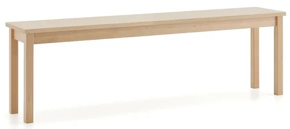 Lavica ZET, 1800x350x440 mm, breza