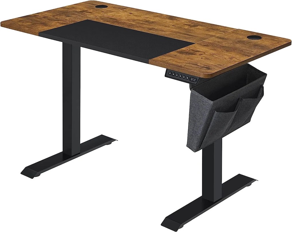 Nastaviteľný písací stôl 60 x 120 cm VASAGLE LSD015X01