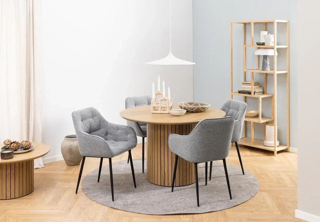 Jídelní židle Brooke IV šedá