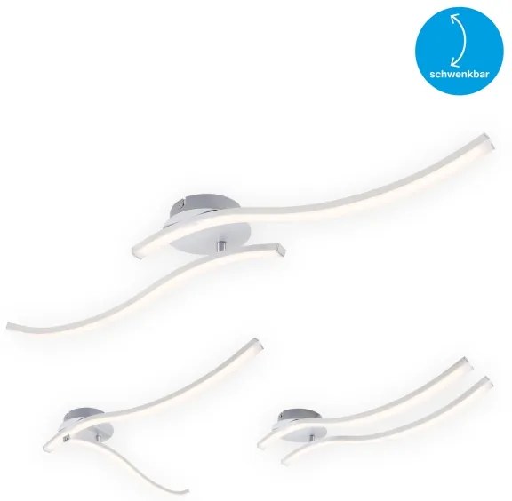 Briloner 3165-029 - LED Prisadený luster GO 2xLED/9W/230V