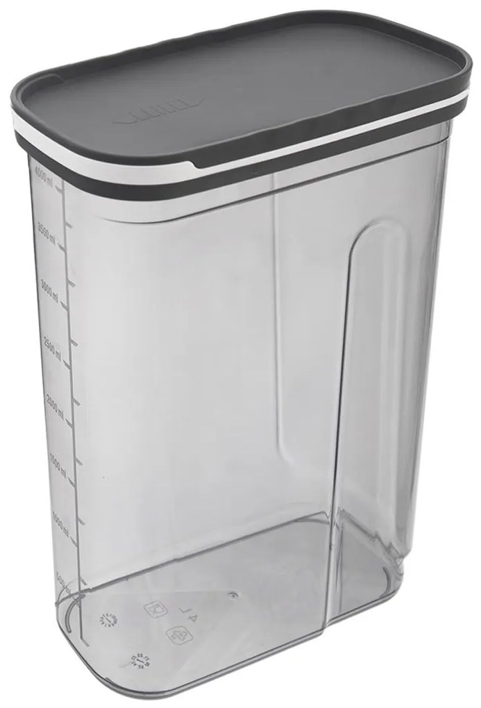 Orion Dóza na potraviny s dávkovacím viečkom, FOLY 4l antracit