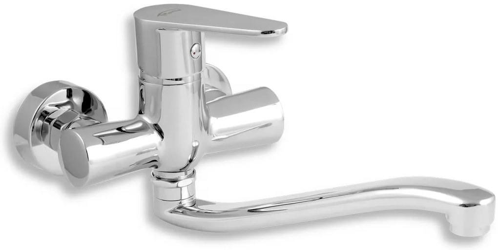 Novaservis Titania Fresh, umývadlová batéria nástenná 100 mm, chrómová, 96074,0
