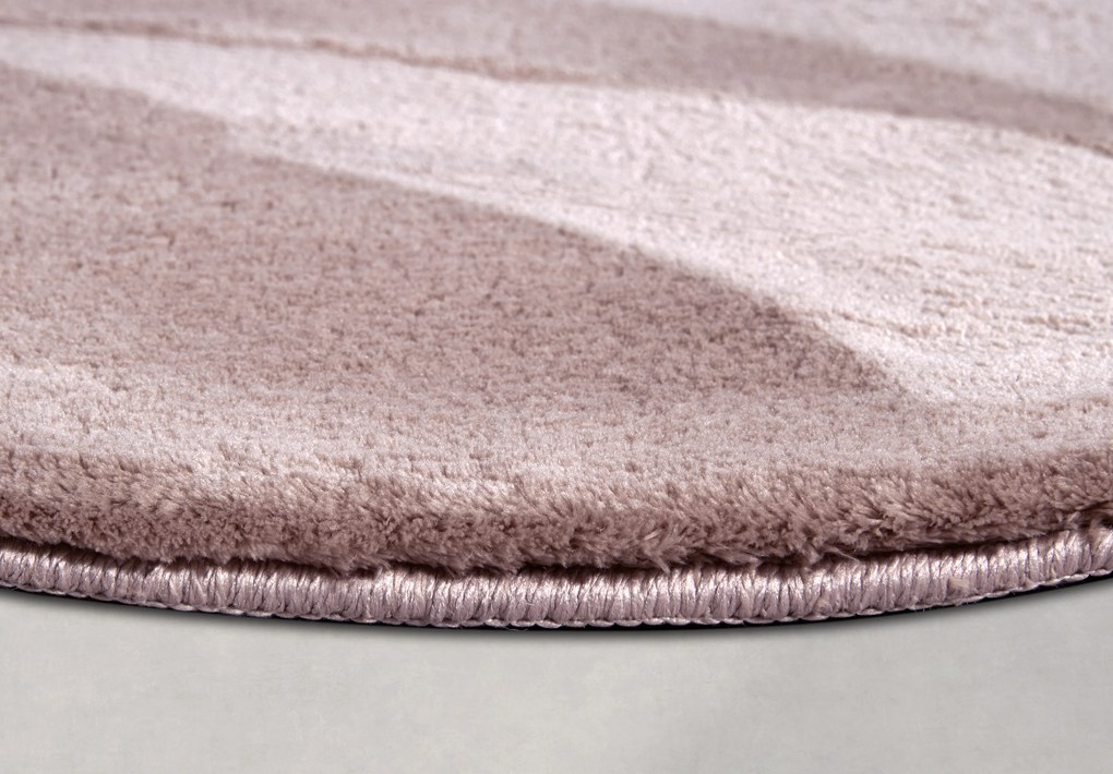 Villeroy & Boch, Kusový koberec Villeroy & Boch 106161 Pink kruh, 160x160 (priemer) kruh, ružová, obývacia izba