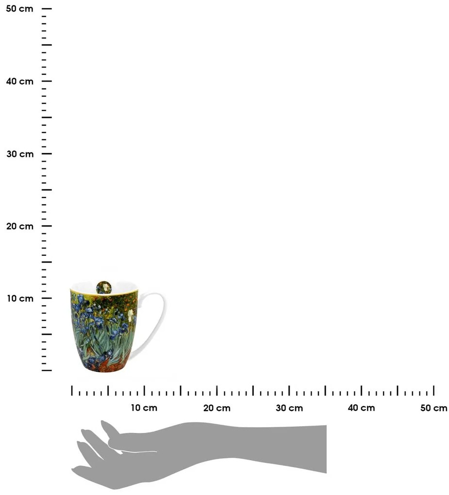 Duo Porcelánový hrnček Van Gogh Irises 350 ml