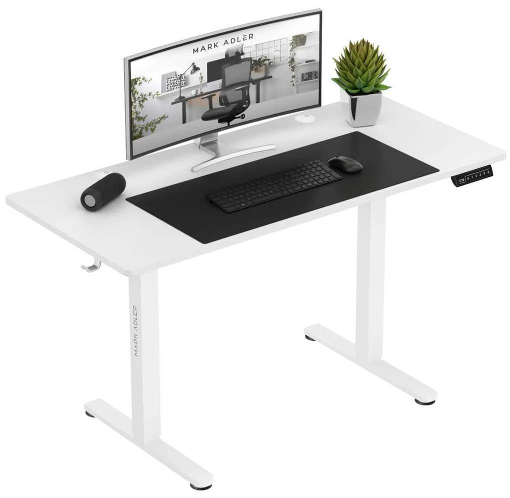 Elektricky nastaviteľný PC stolík Legend 7.0 (biela). Akcia -20%. Vlastná spoľahlivá doprava až k Vám domov. 1087586