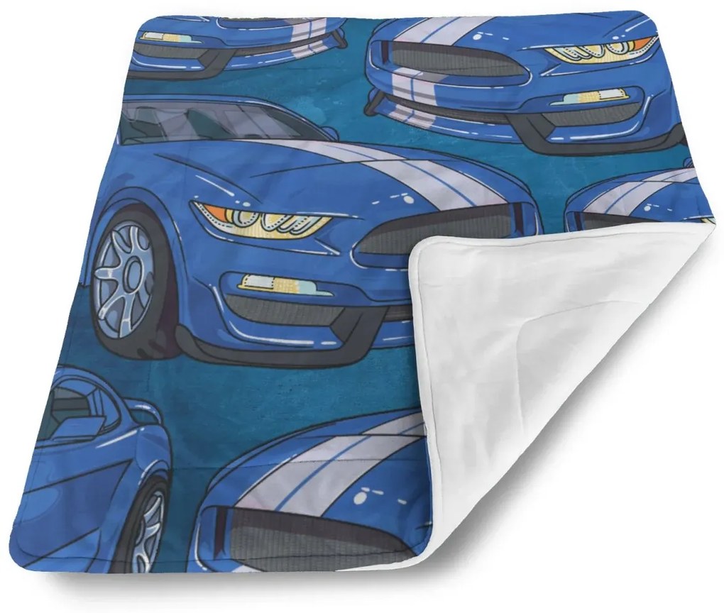 Sablio Deka pre bábätko Mustang Pattern - 80x100 cm