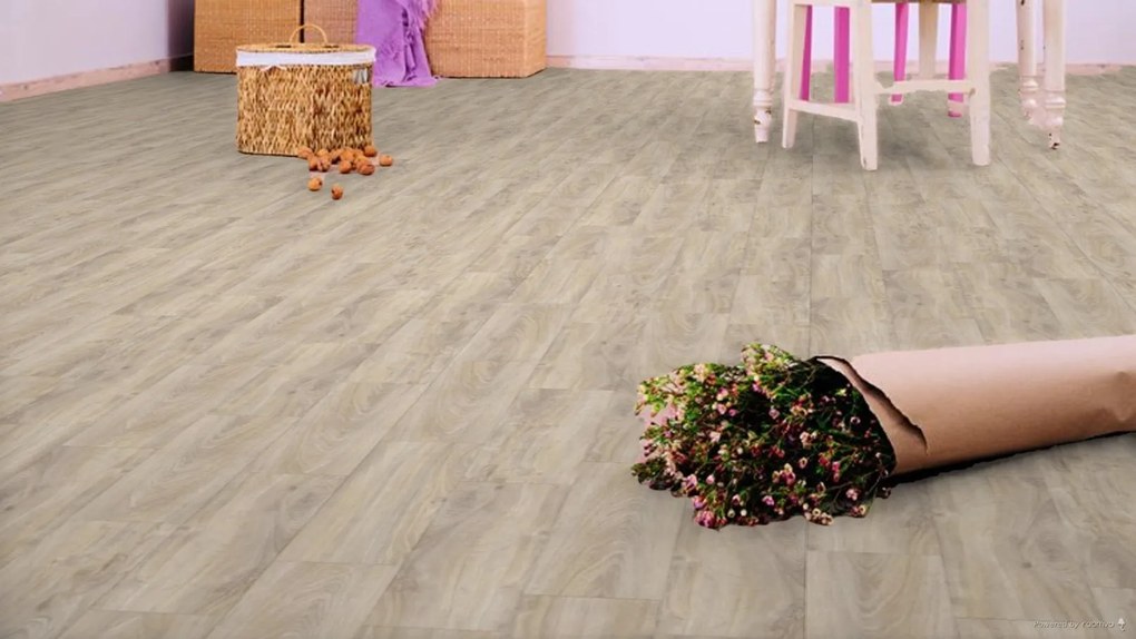 Tarkett, Vinylová podlaha lepená iD Inspiration 30 English Oak Grege, 1200 x 200 mm