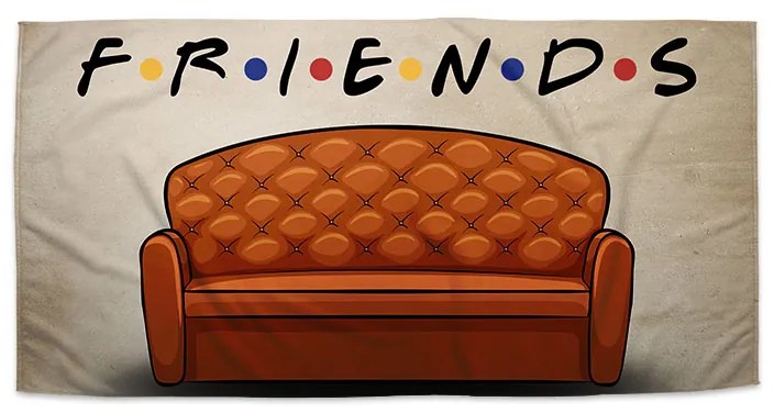 Sablio Uterák Seriál Priatelia FRIENDS Gauč - 50x100 cm