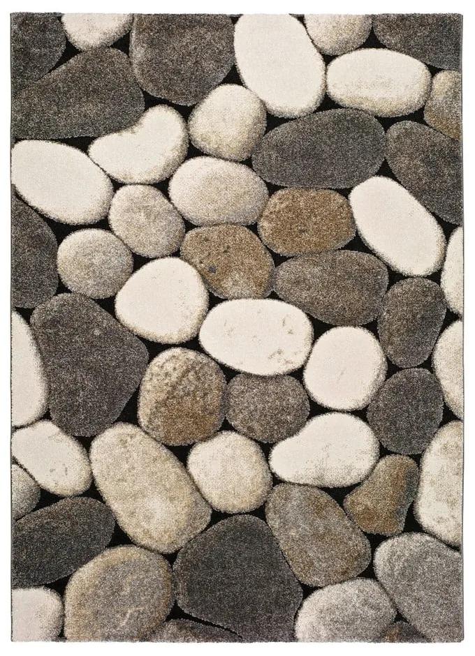 Sivý koberec Universal Pebble, 140 × 200 cm