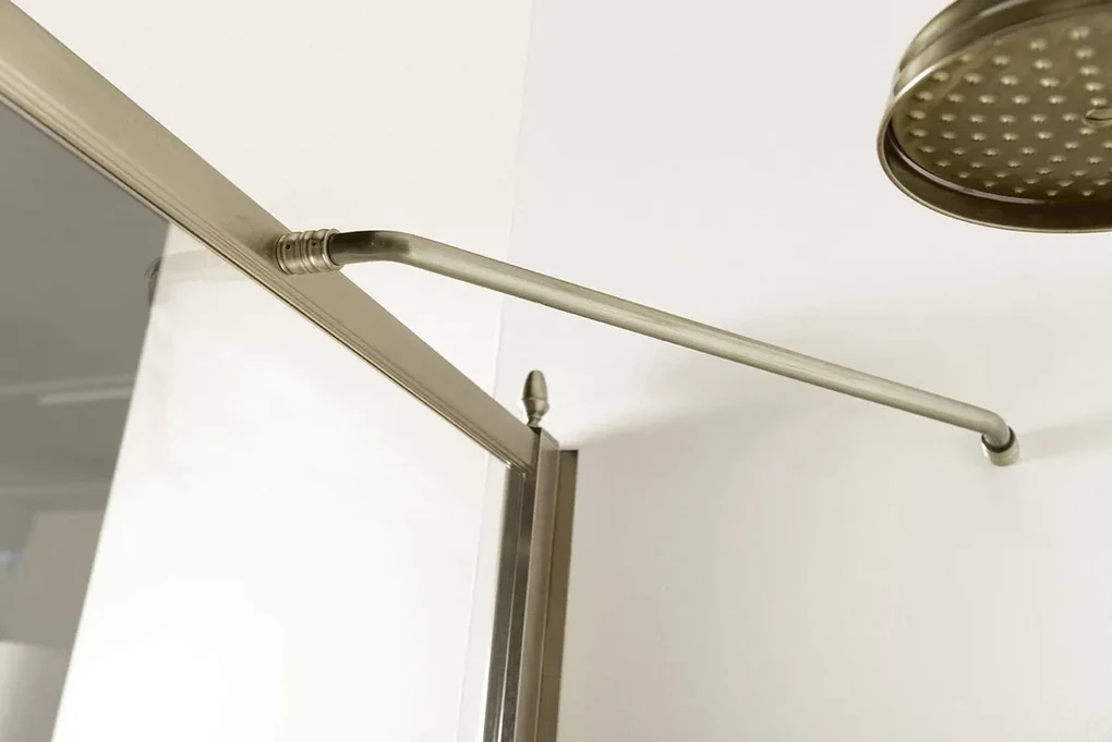 Gelco Gelco, ANTIQUE sprchové dvere 900mm, číre sklo, pravé, bronz, GQ1390RC