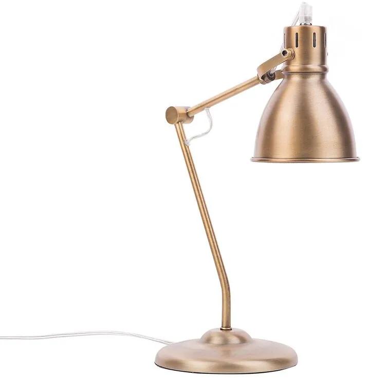 Stolná lampa mosadzná MONSAN Beliani