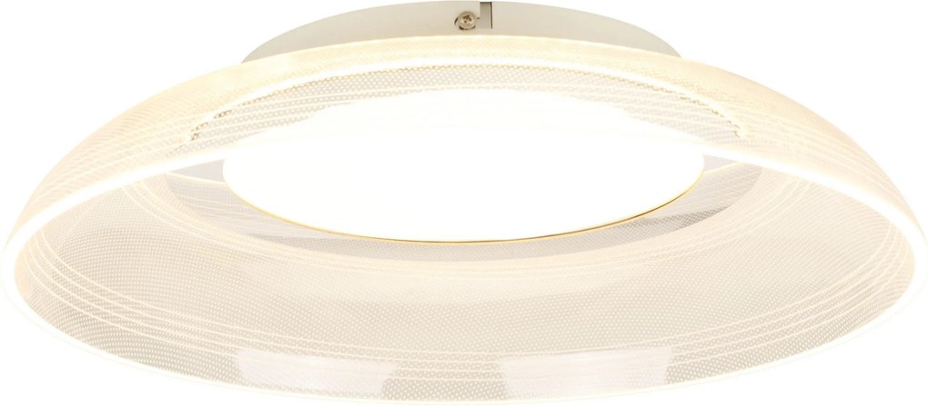 XXXLutz STROPNÉ LED SVIETIDLO, 40/9 cm Novel - Interiérové svietidlá - 0089830039