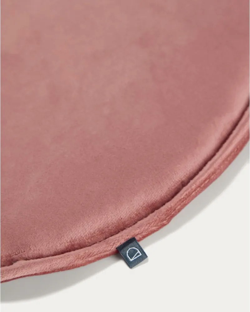 Zamatový sedák ø 35 cm Rimca – Kave Home