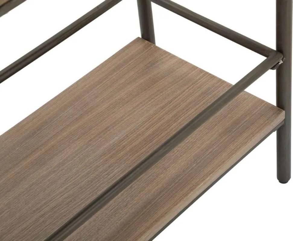 Dizajnová komoda Ekewaka 100 cm hnedá