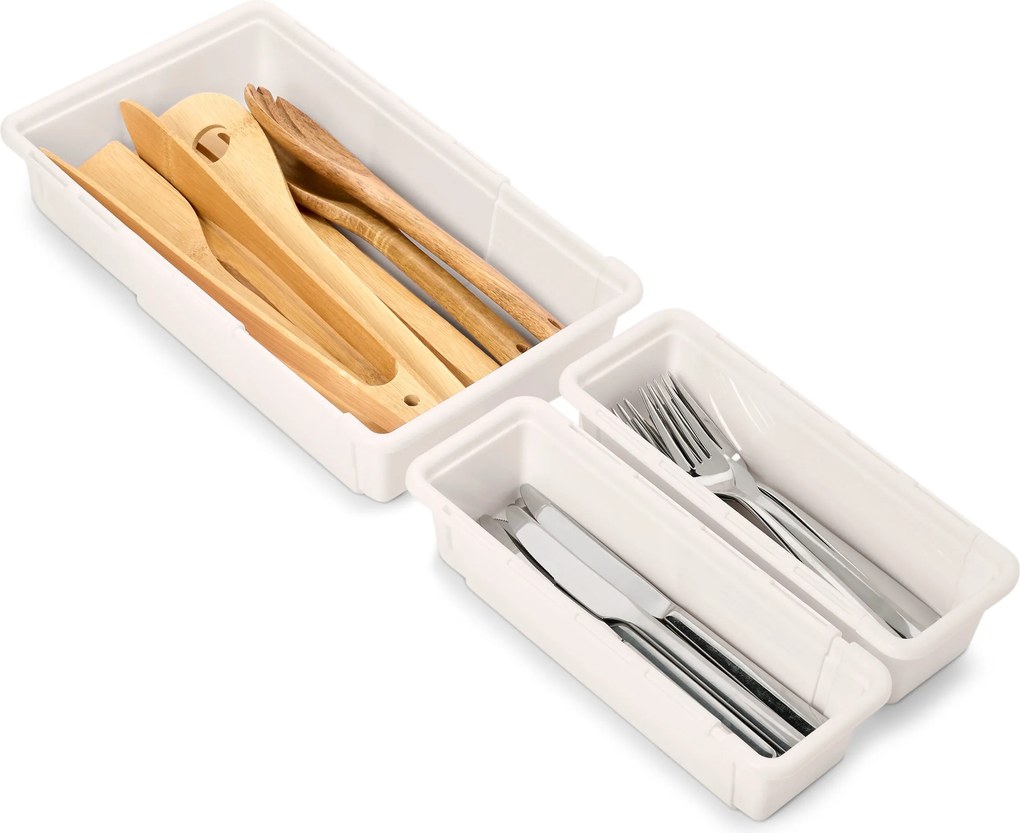 Výsuvné vložky do poličiek, 3 ks