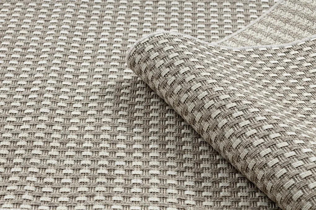 Koberec / Behúň šnúrkový SIZAL BOHO 39003363 Línie, béžový