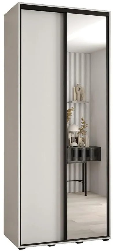 Skriňa 45 Canaris 3 130 biela/čierna