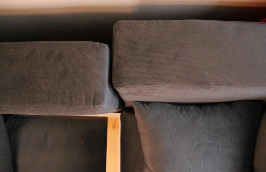 AKCIA Tmavosivá rohová sedacia súprava HADSON pravý roh II. akosť Varianta: Pravý roh