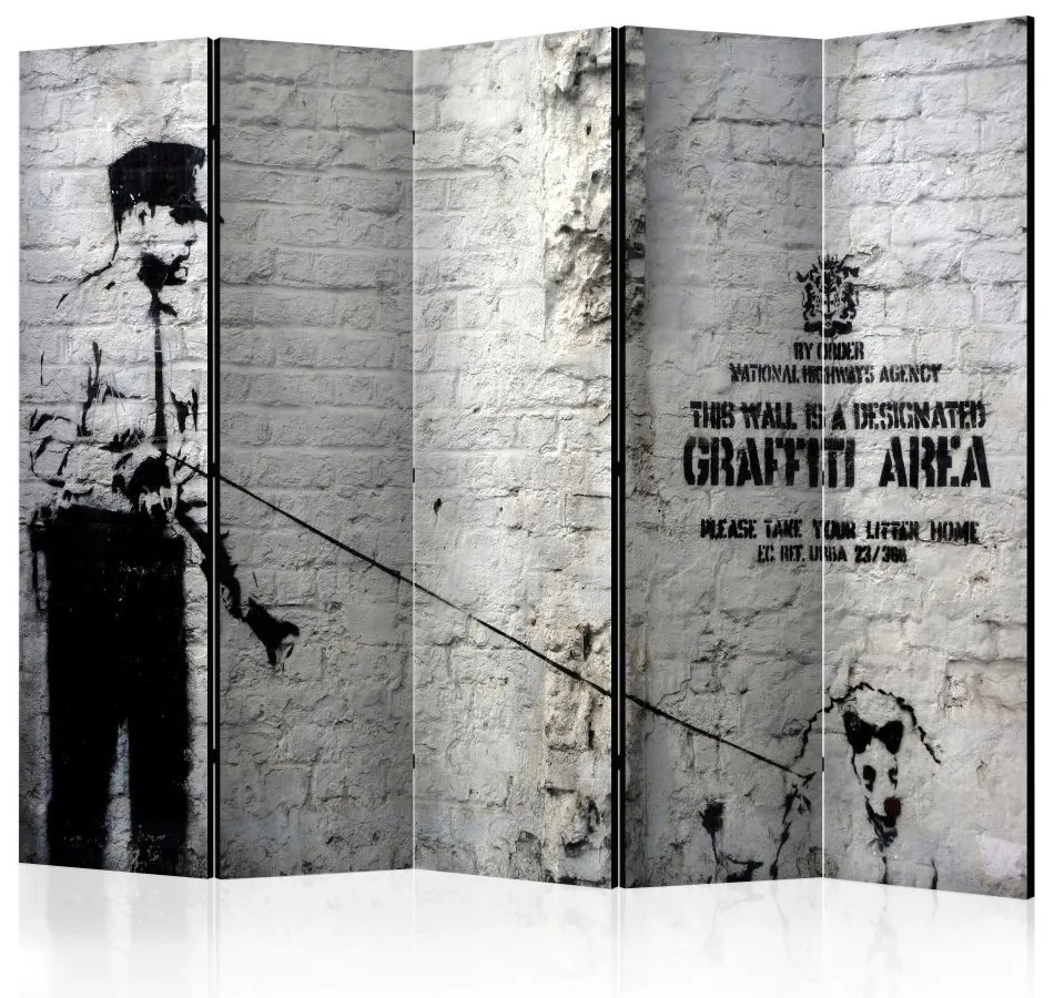 Artgeist Paraván - Graffiti Area [Room Dividers]