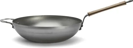 De Buyer 5717.32 - Panvica Wok MINERAL B BOIS 32 cm