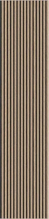Akustický panel LEGI Home 60 x 270 cm, hnedý