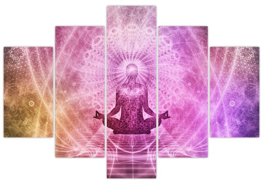 Obraz - Meditačná aura (150x105 cm)
