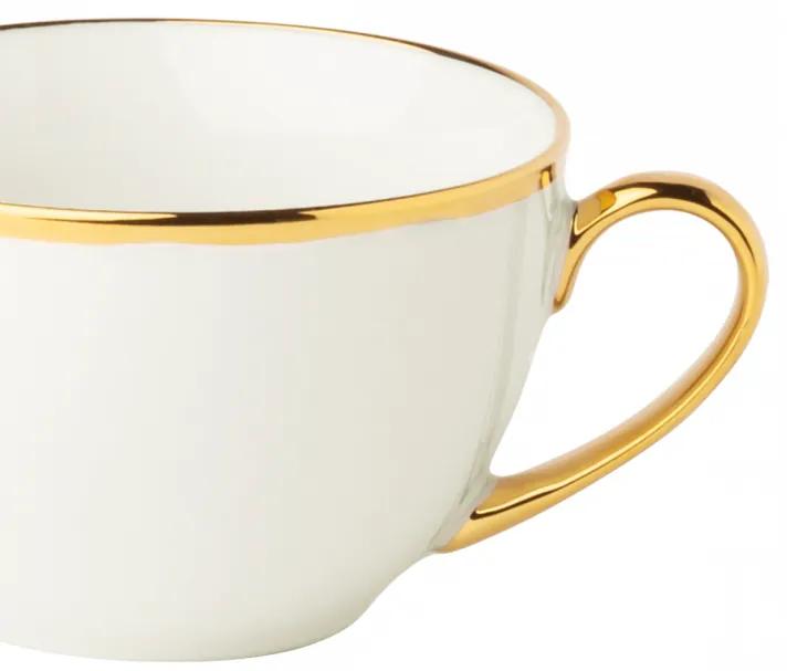 Lunasol - Kávový set so zlatým lemom 8 ks – Flow (492543)