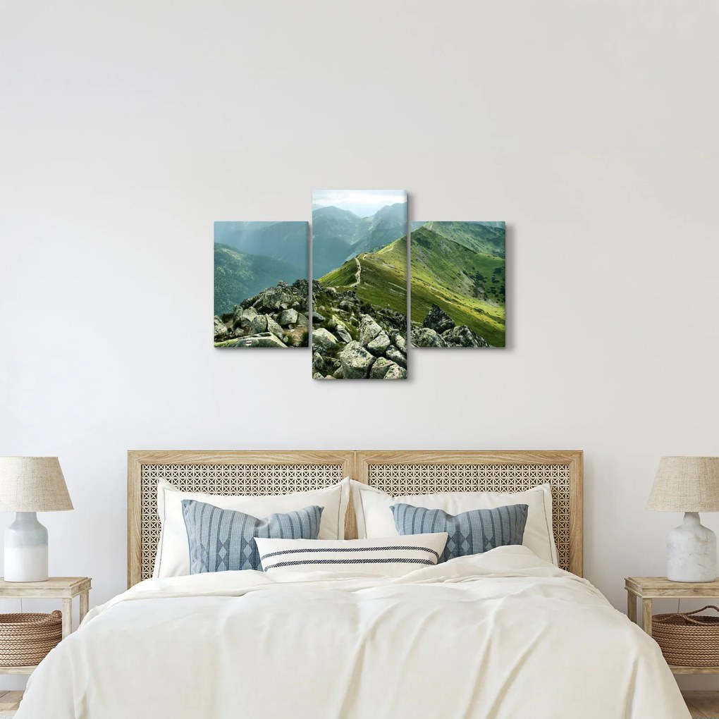 Obraz - Horská krajina (90x60 cm)