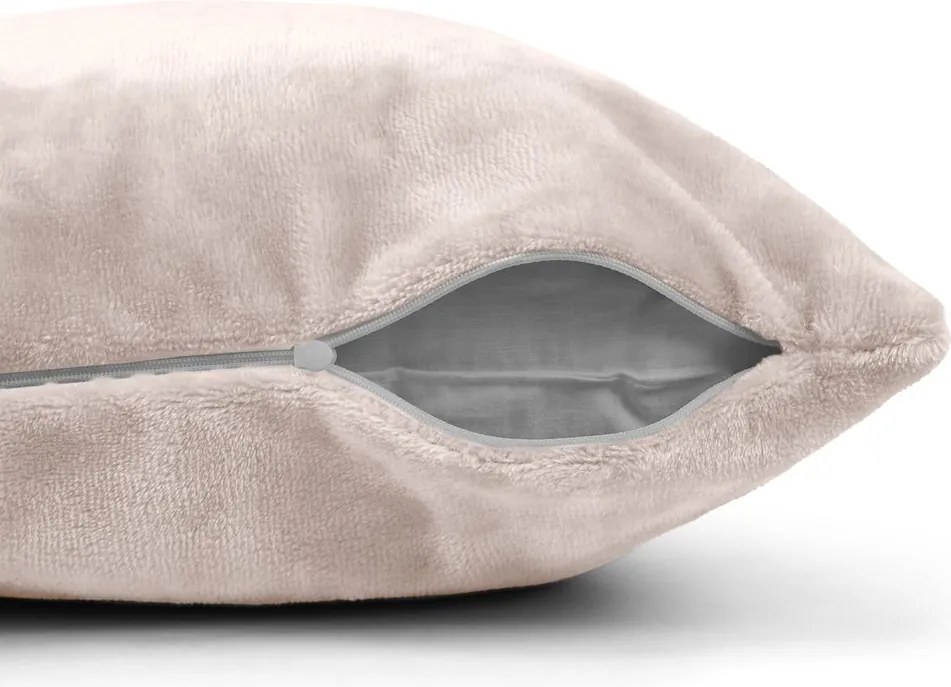 Polášek Poťah na vankúš z mikroplyšu - Oriešková | 70 x 90 cm