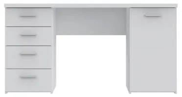 Písací stôl ARENO biely