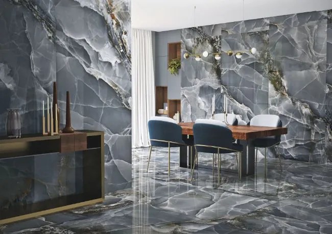 Dlažba Onyx Bleu Pulido 120x120 R