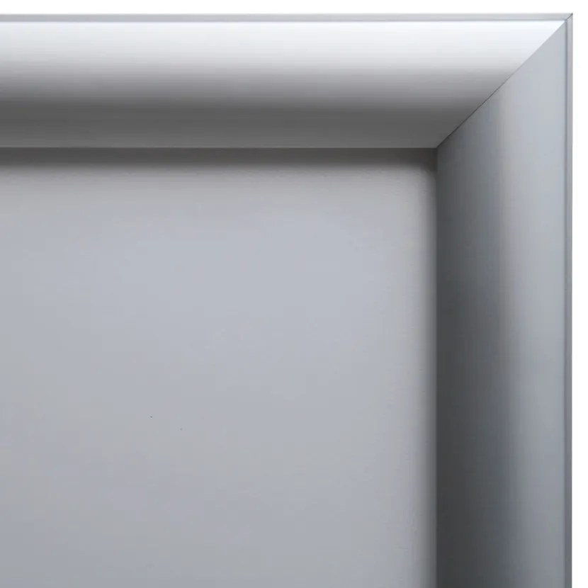 Svetelný LED klaprám 50 x 70 cm, hliník
