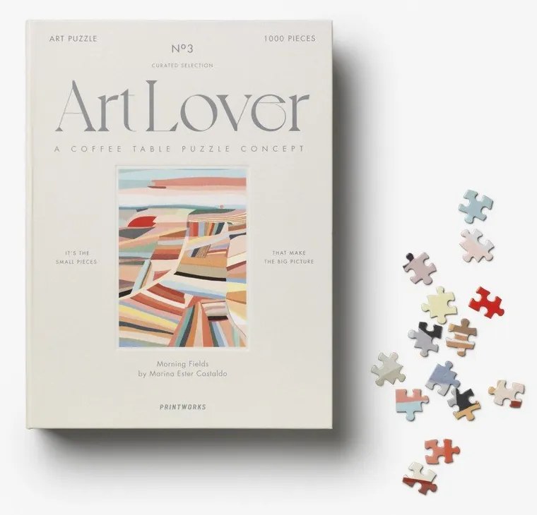 Puzzle (počet dielikov 1000) Morning Fields – Printworks