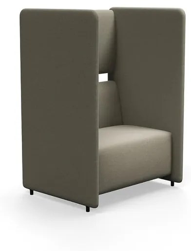 Kreslo CLEAR SOUND, 1,5-miestne, látka Focus Melange, béžová