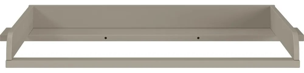 Sivý prebaľovací pult (hĺbka vhodnej komody 54 cm) Tomino – Germania