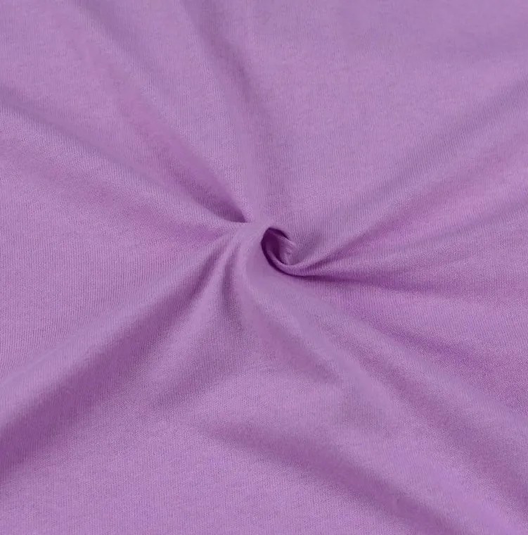 Jersey prestieradlo Svetlo Fialové 200x220 cm