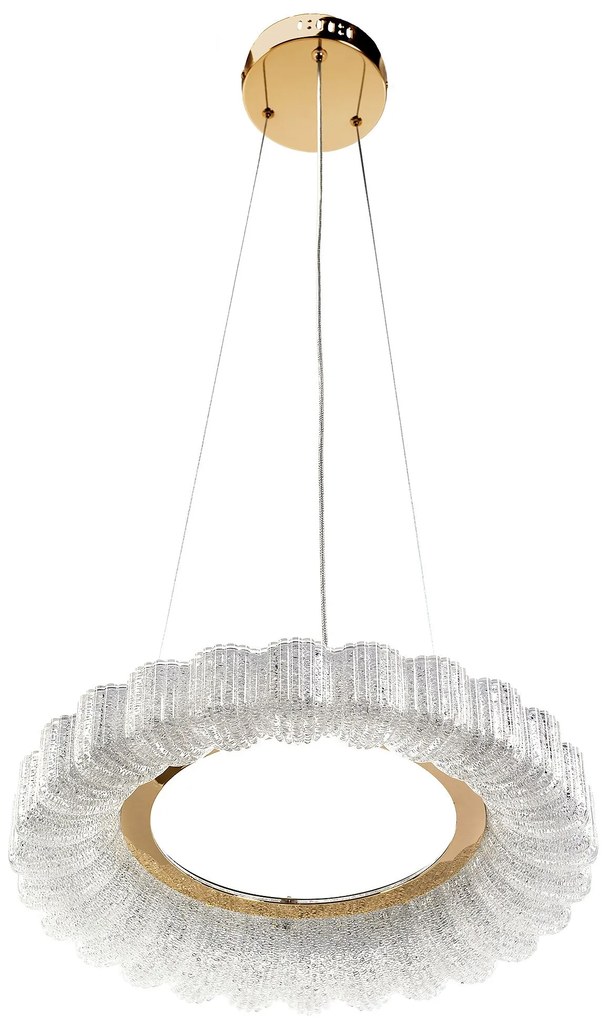 Toolight Toolight, LED stropné svietidlo 40cm, 24W, 4000K, 2500lm, MS018-CP, ružové zlato, OSW-09630