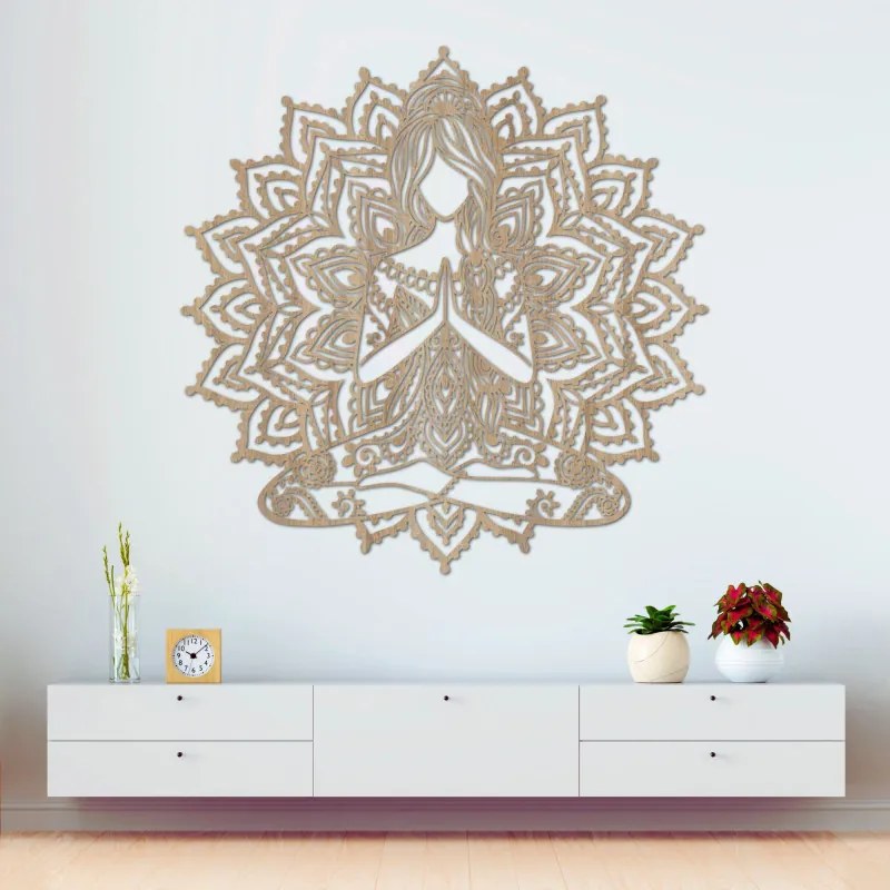 Mandala na stenu žena – symbol pokoja a harmónie | SENTOP HDF0511