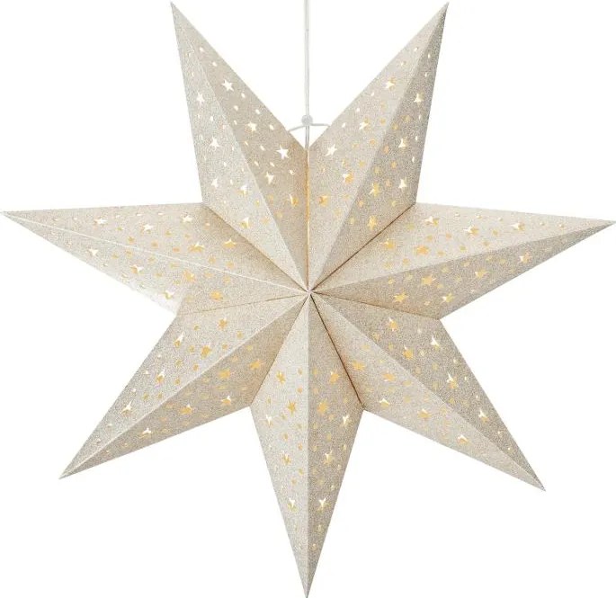 Markslöjd 705610 - LED Vianočná dekorácia BLANK LED/0,2W/3xAA pr. 45 cm zlatá